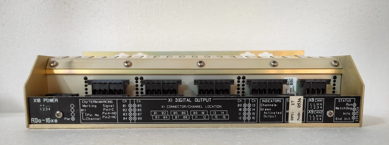 Kongsberg RDo-16 xe / RDO-16XE Digital Output Module / K-Chief 500